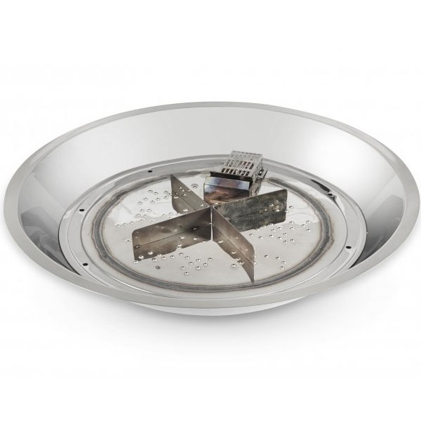 30" Round Crystal Fire Plus Gas Burner by Outdoor Great Room - Image 2